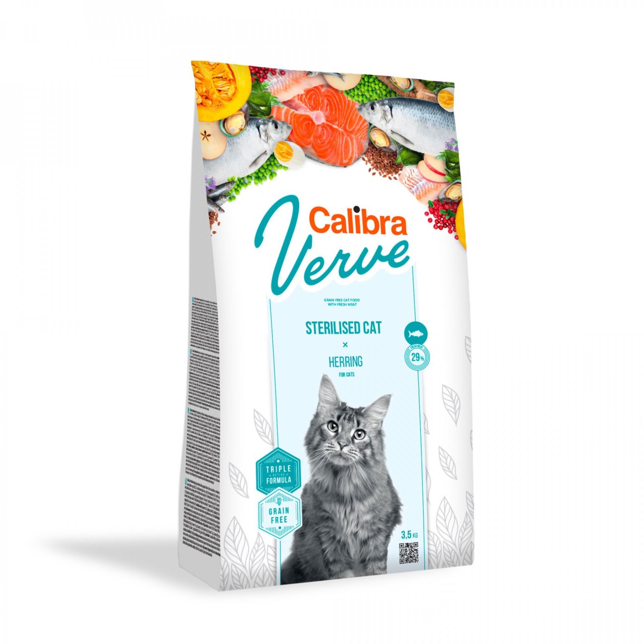Calibra Cat Verve GF Sterilised Herring 3,5kg