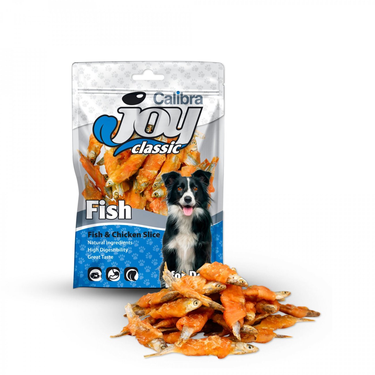 Calibra Joy Dog Classic Fish & Chicken Slice 80g NEW